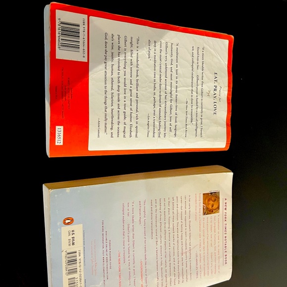 Elizabeth Gilbert. Two books; Eat Pray Love and Committed. - Picture 2 of 3